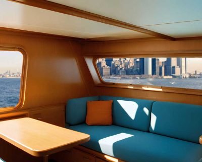 Limpieza-interior-barcos-en-Barcelona sillon interior yate